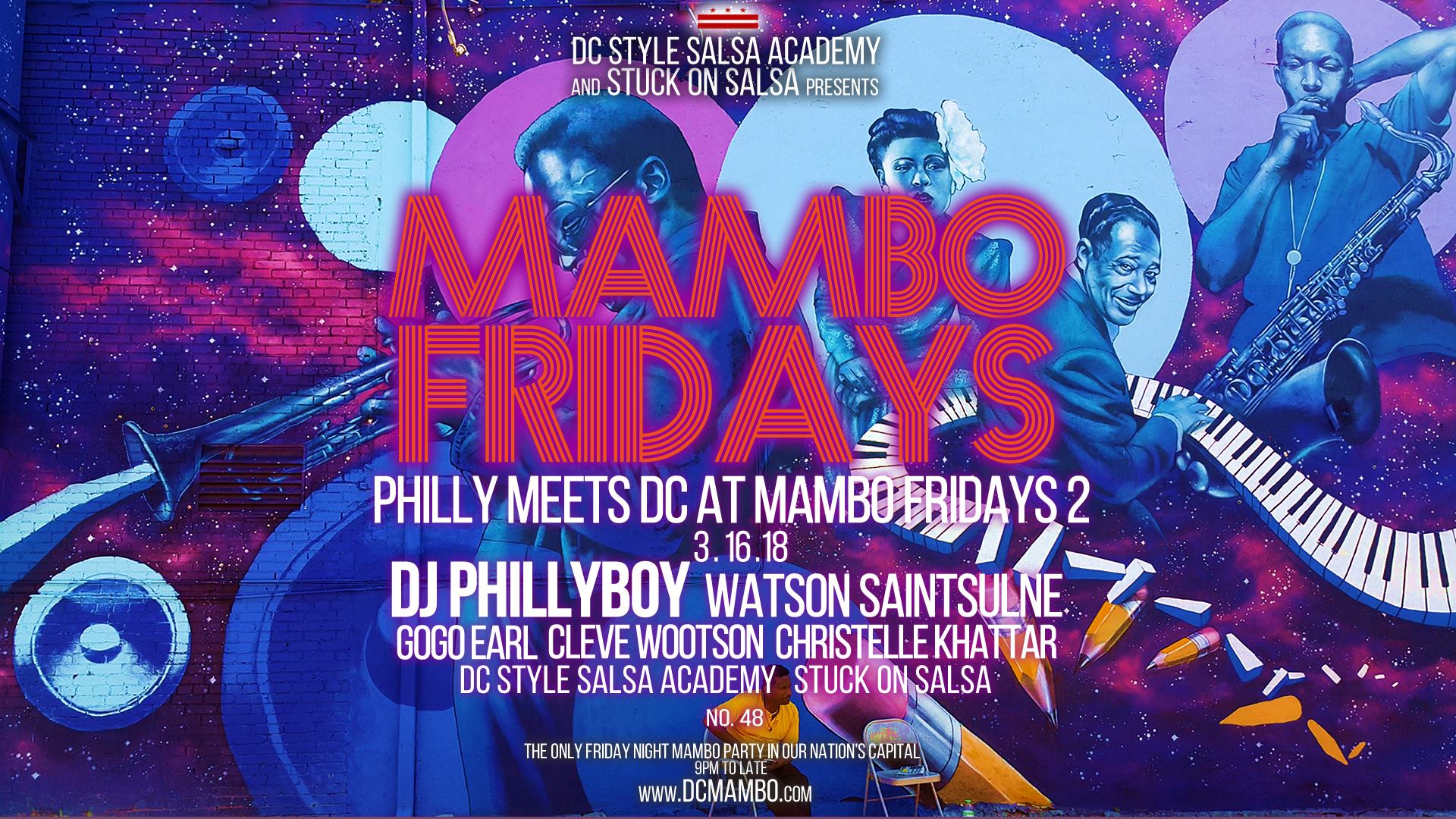 Mambo Fridays - Philly Meets DC - 1.12 Guestlist!
