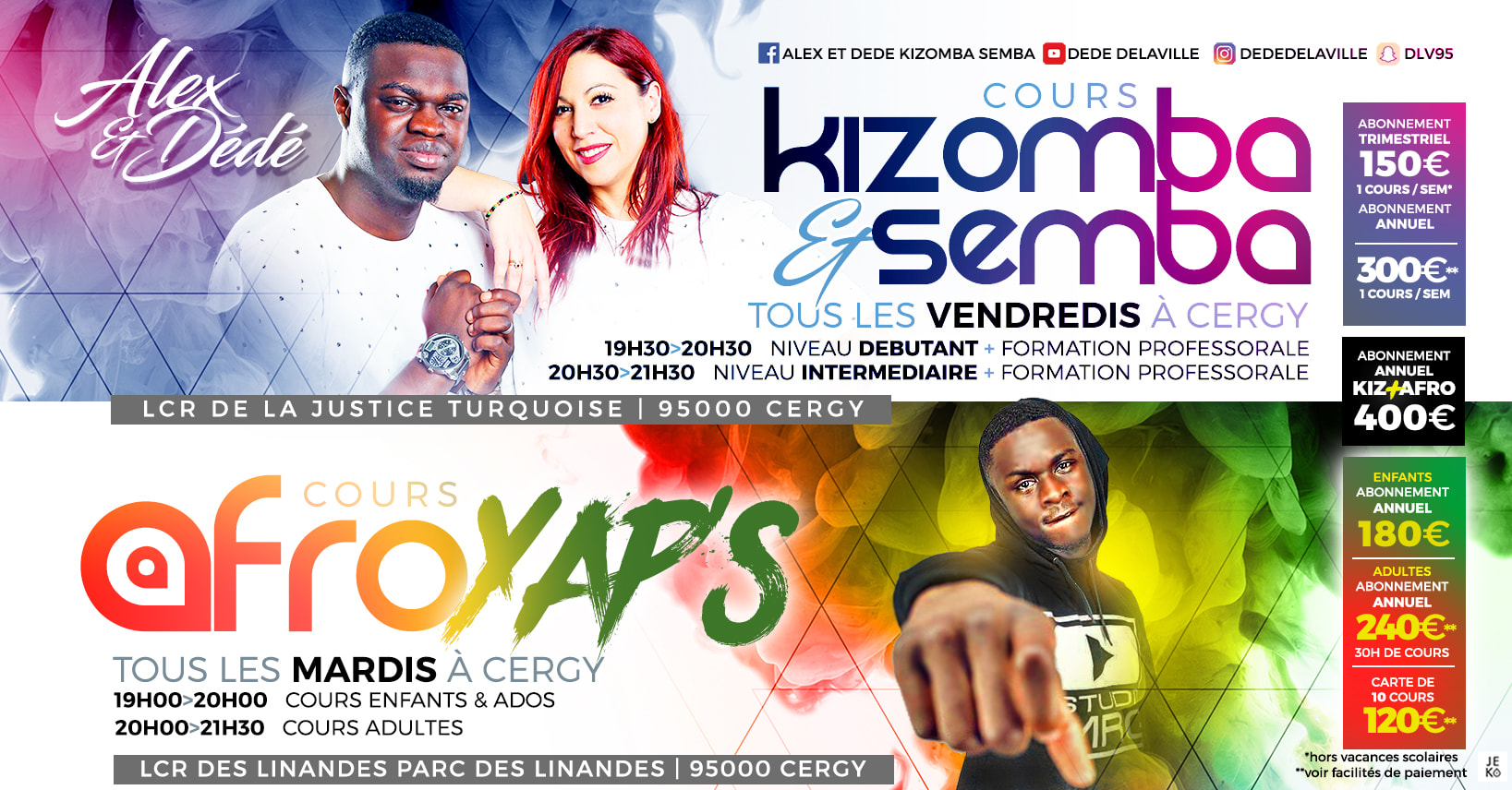 Portes Ouvertes Apprendre la kizomba semba a Cergy Alex et Dede