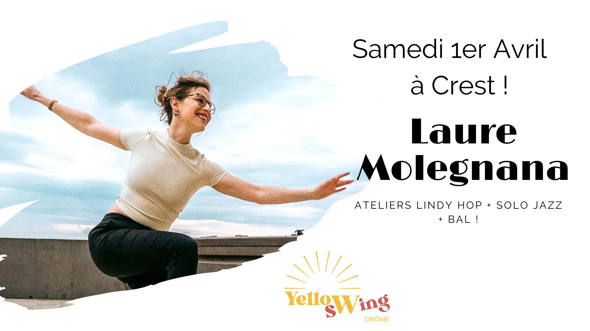LINDY HOP ATELIERS + BAL (Avec LAURE MOLEGNANA)