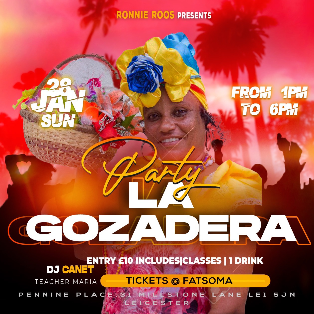 La Gozadera party