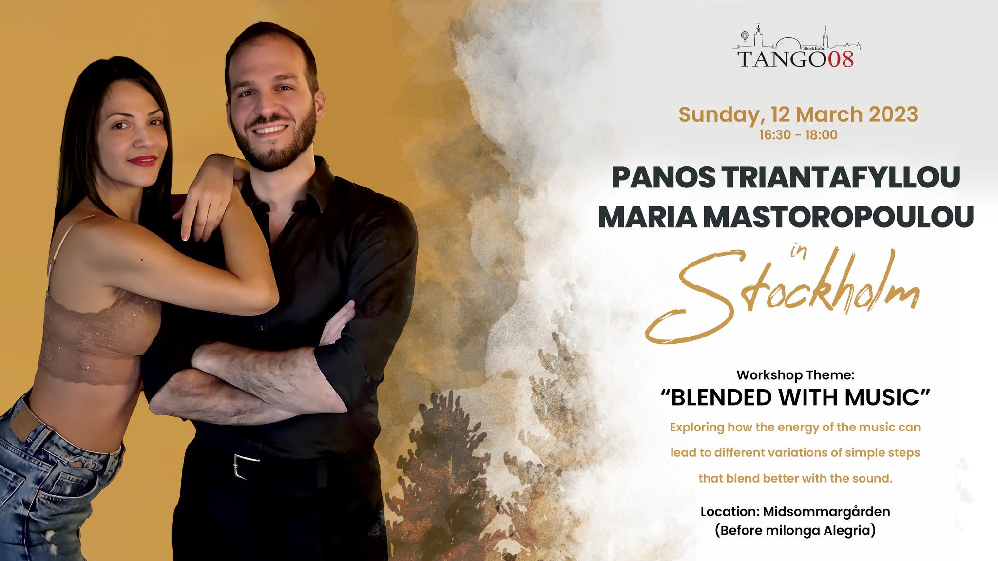 Tango Musicality Workshop with Maria & Panos @ Midsommargården