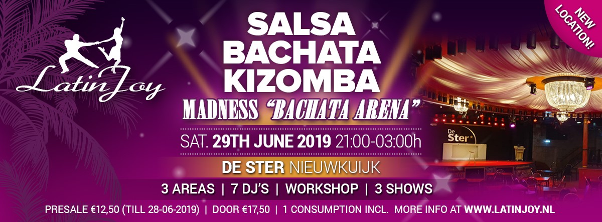 Salsa, Bachata & Kizomba Madness ''Bachata Arena''!