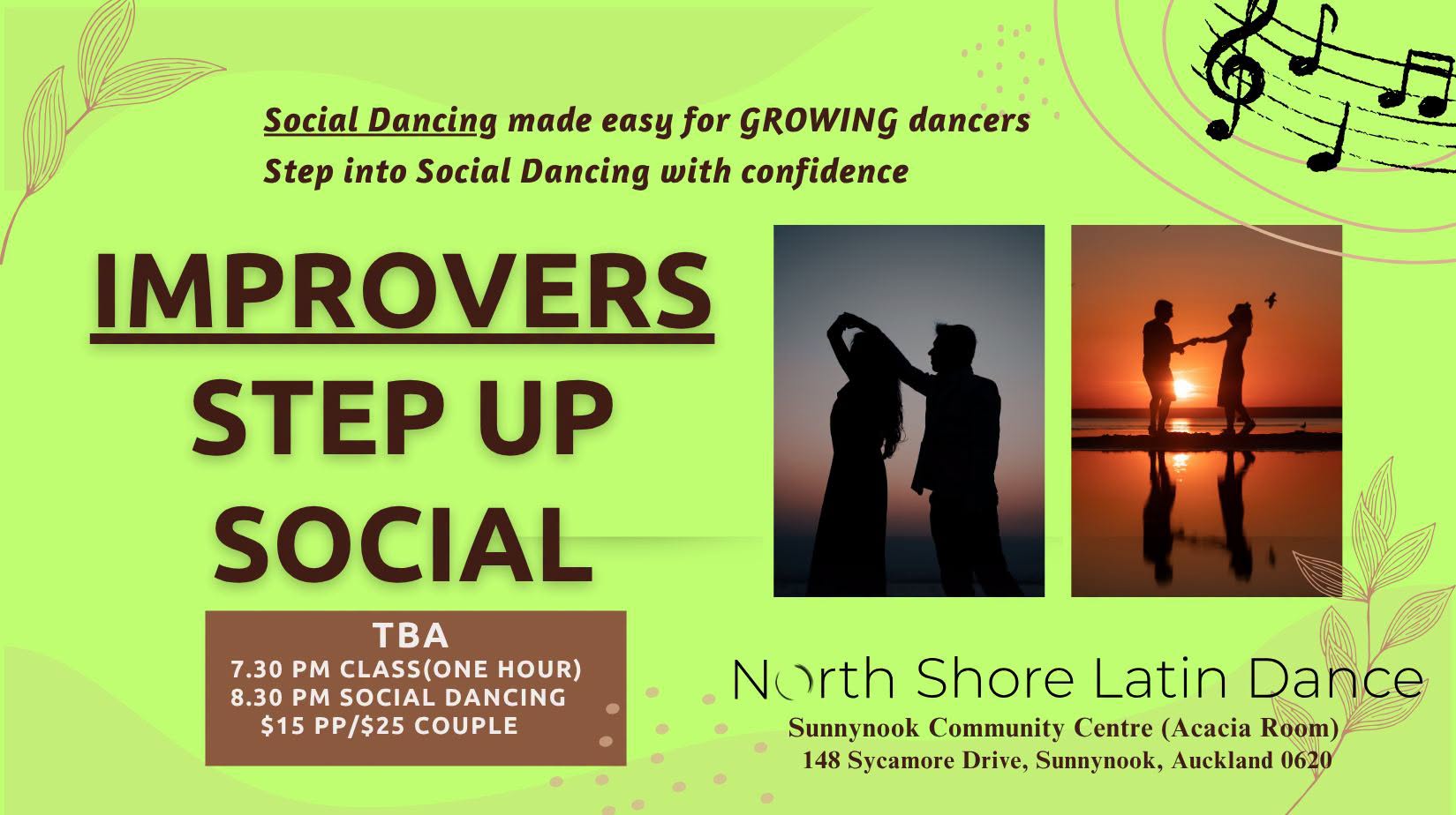Improvers Step Up Social Night
