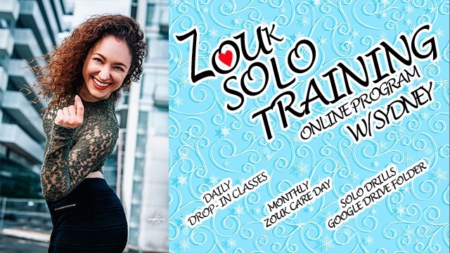 OPEN HOUSE WEEK! Daily Zouk solo training classes June 29-July 3
