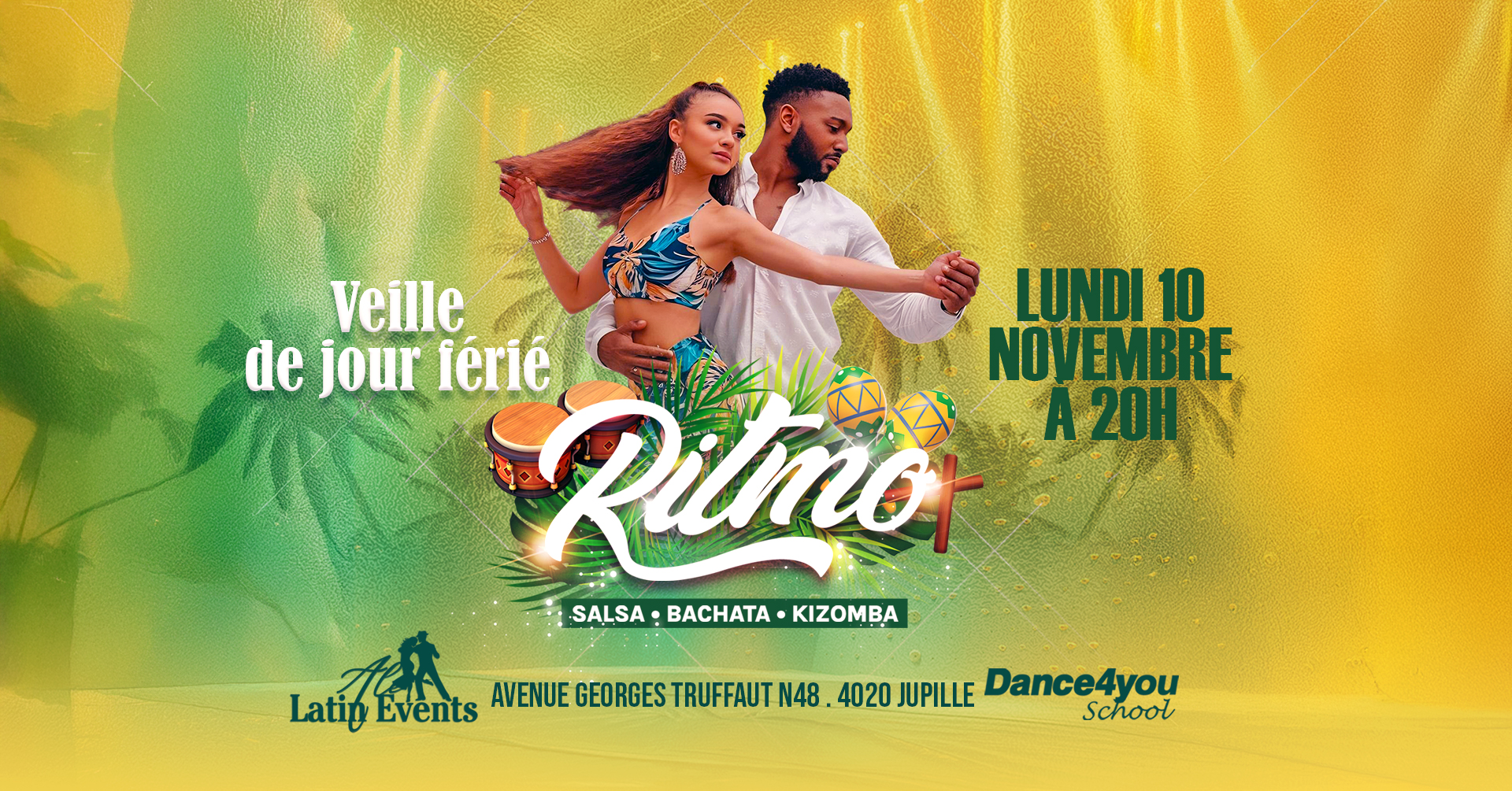 RITMO Veille de jour fรฉriรฉ CE LUNDI 10 11 - 20H