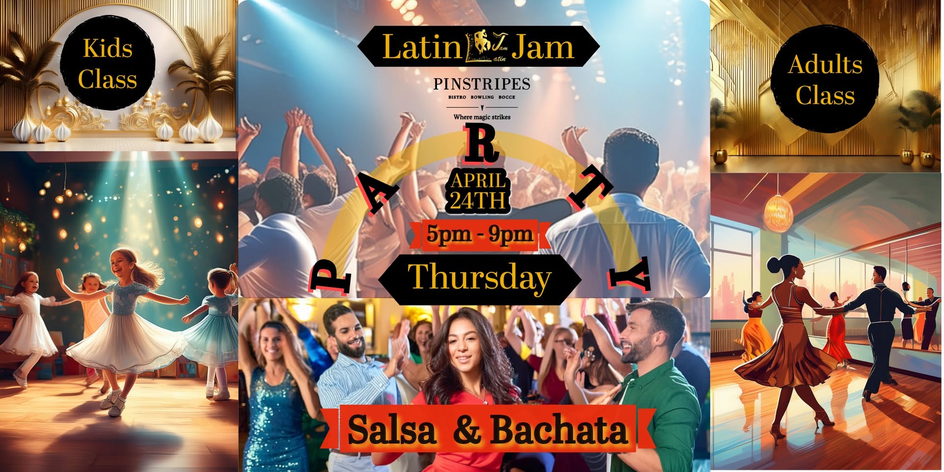 Salsa and Bachata Thursday Party at Pinstripes walnut creek