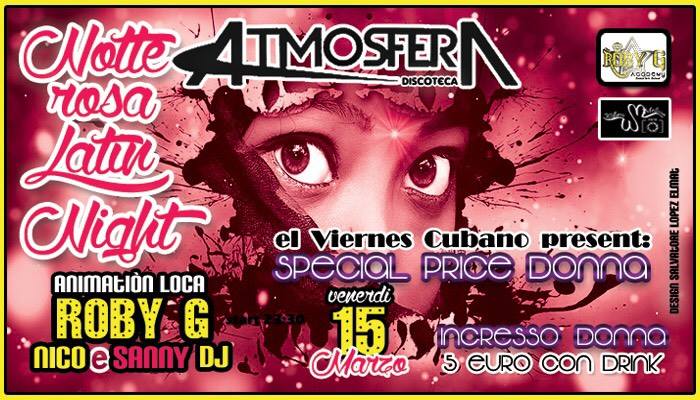 ★ El Viernes Cubano - Notte Rosa Latin Night ★