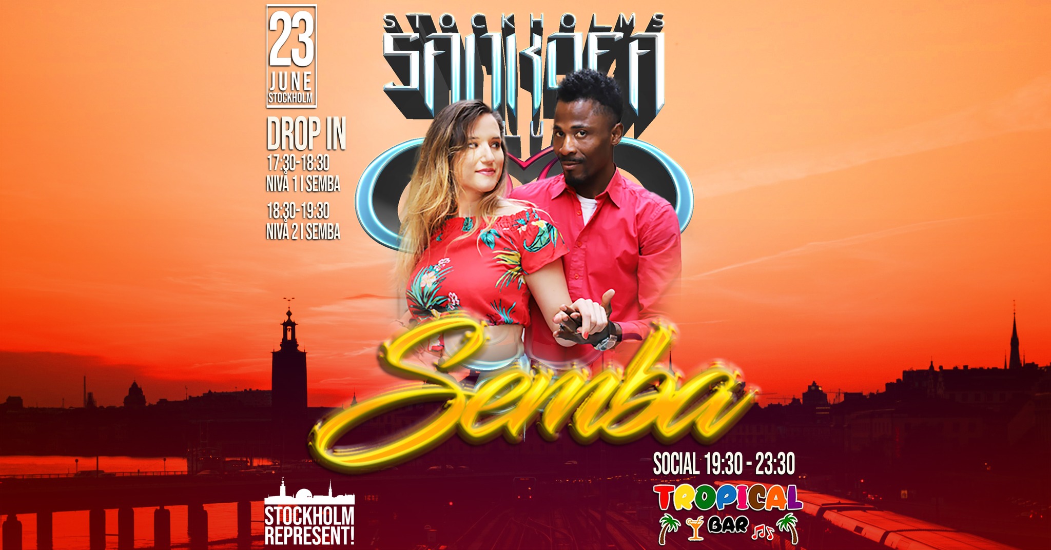 SEMBA Drop in and Kizomba Social at Tropical Bar