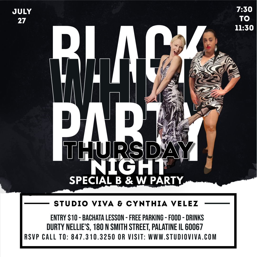 Black & White Party & Tropical Thursdays