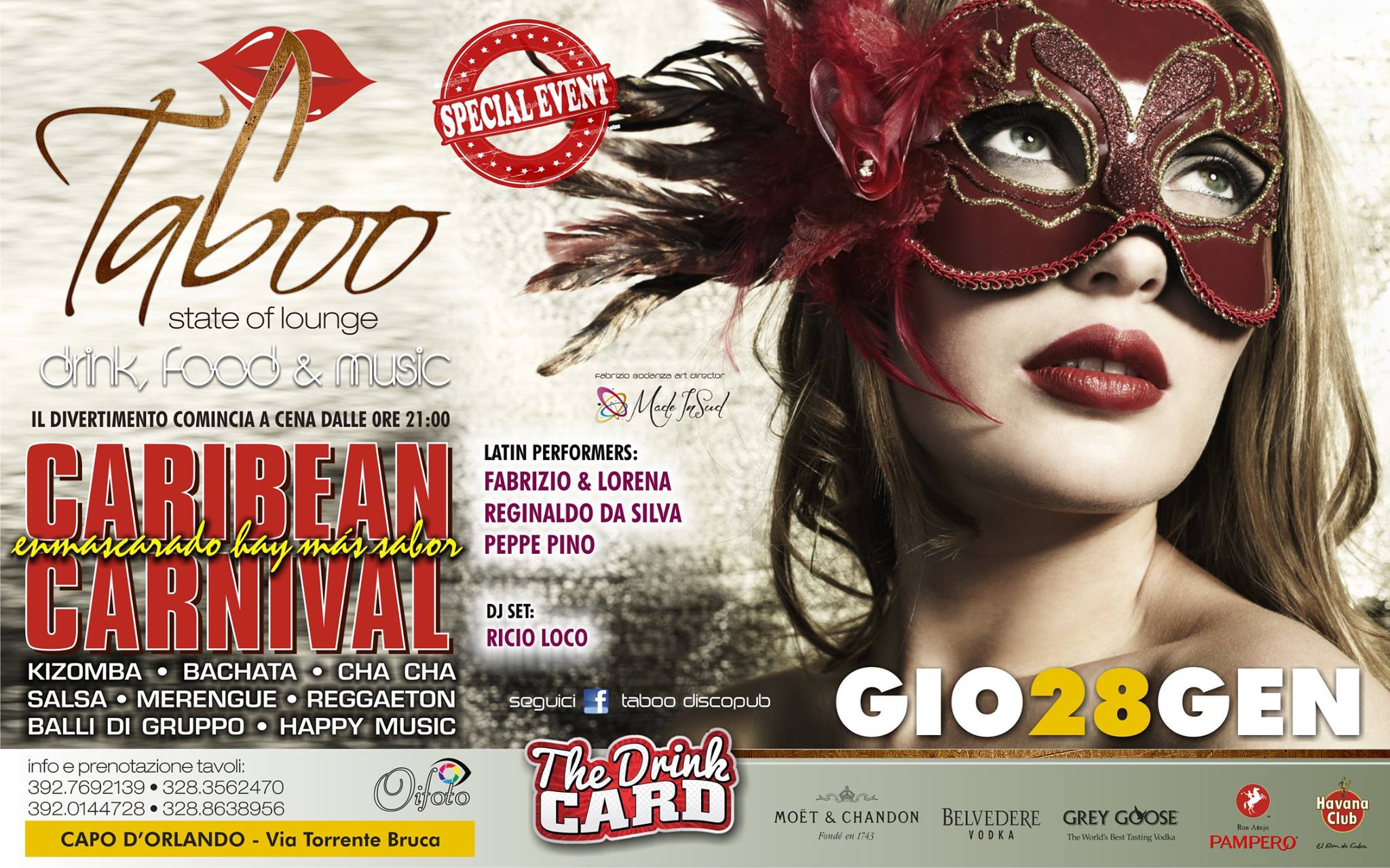 Carnival Latin Party ● Taboo ●