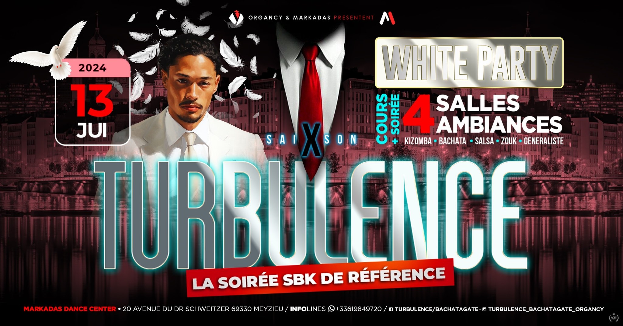 Soirée Turbulence Saison 10 4 Salles 4 ambiances
