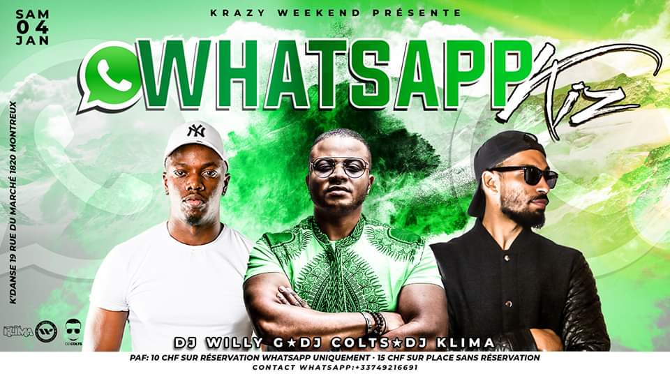 Whatsapp Kiz Montreux