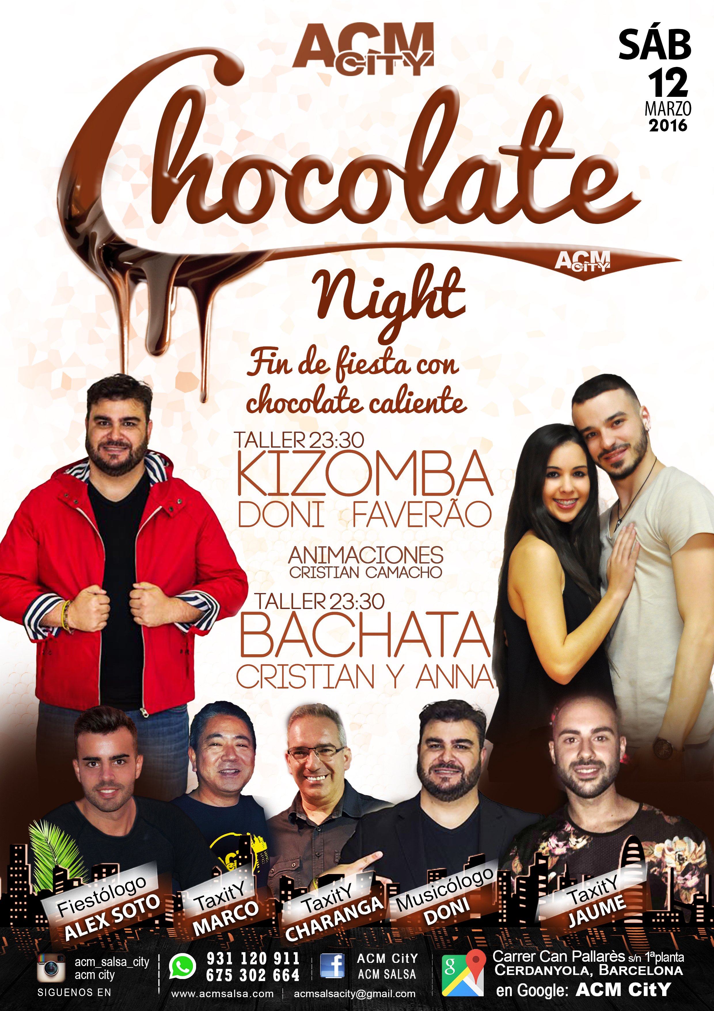 ···· CHOCOLATE NIGHT PARTY ····