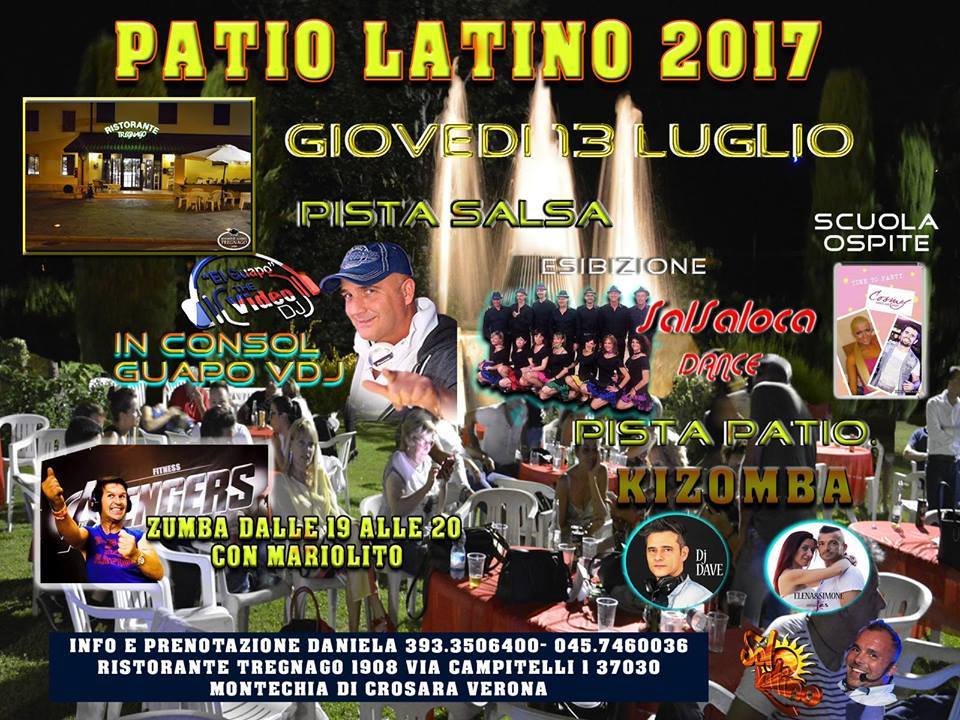 Giovedi' al PATIO Latino a Montecchia di Crosara