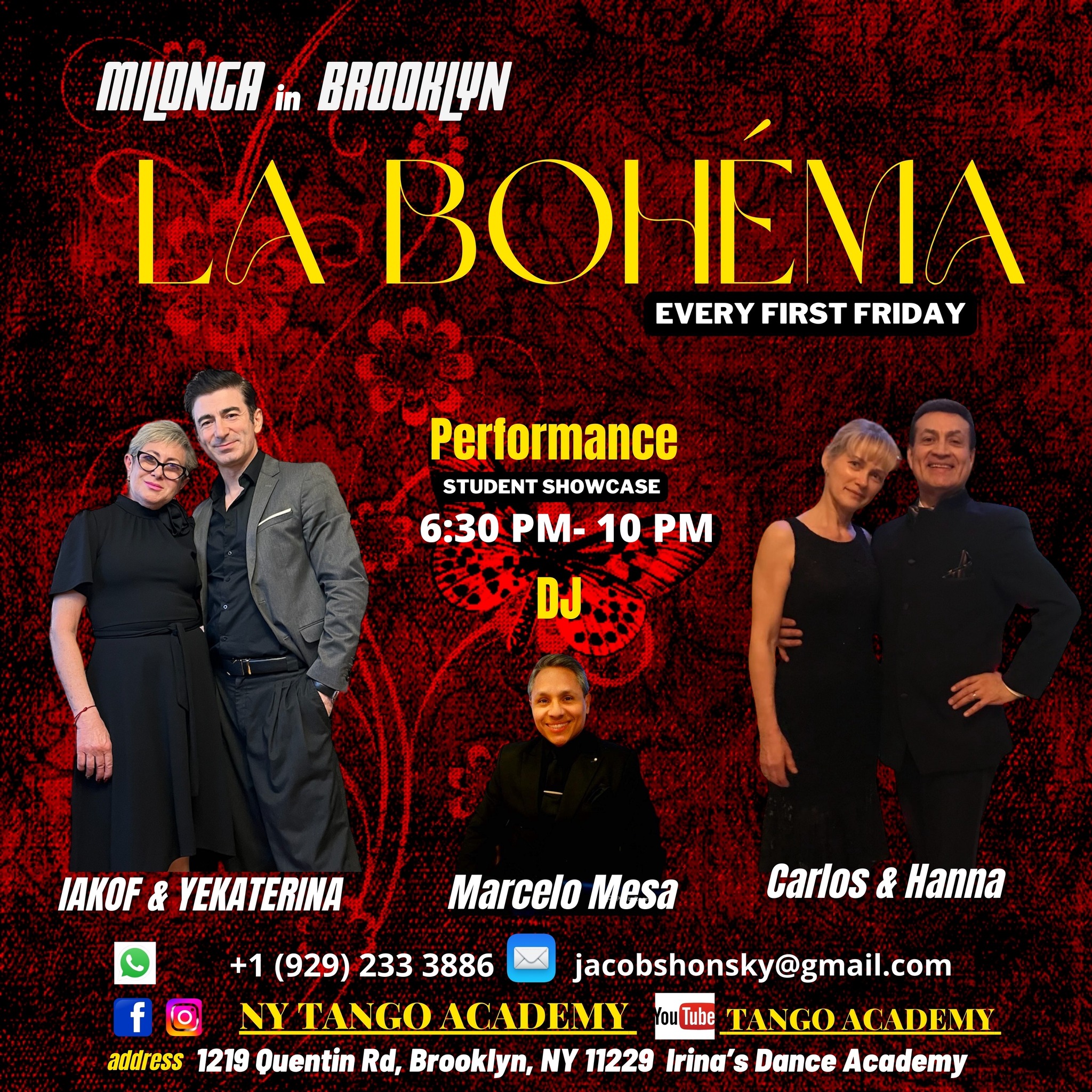 Milonga La Bohéma