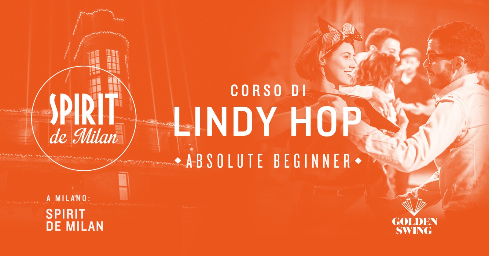 Lezione di prova gratuita LINDY HOP - Absolute Beginners