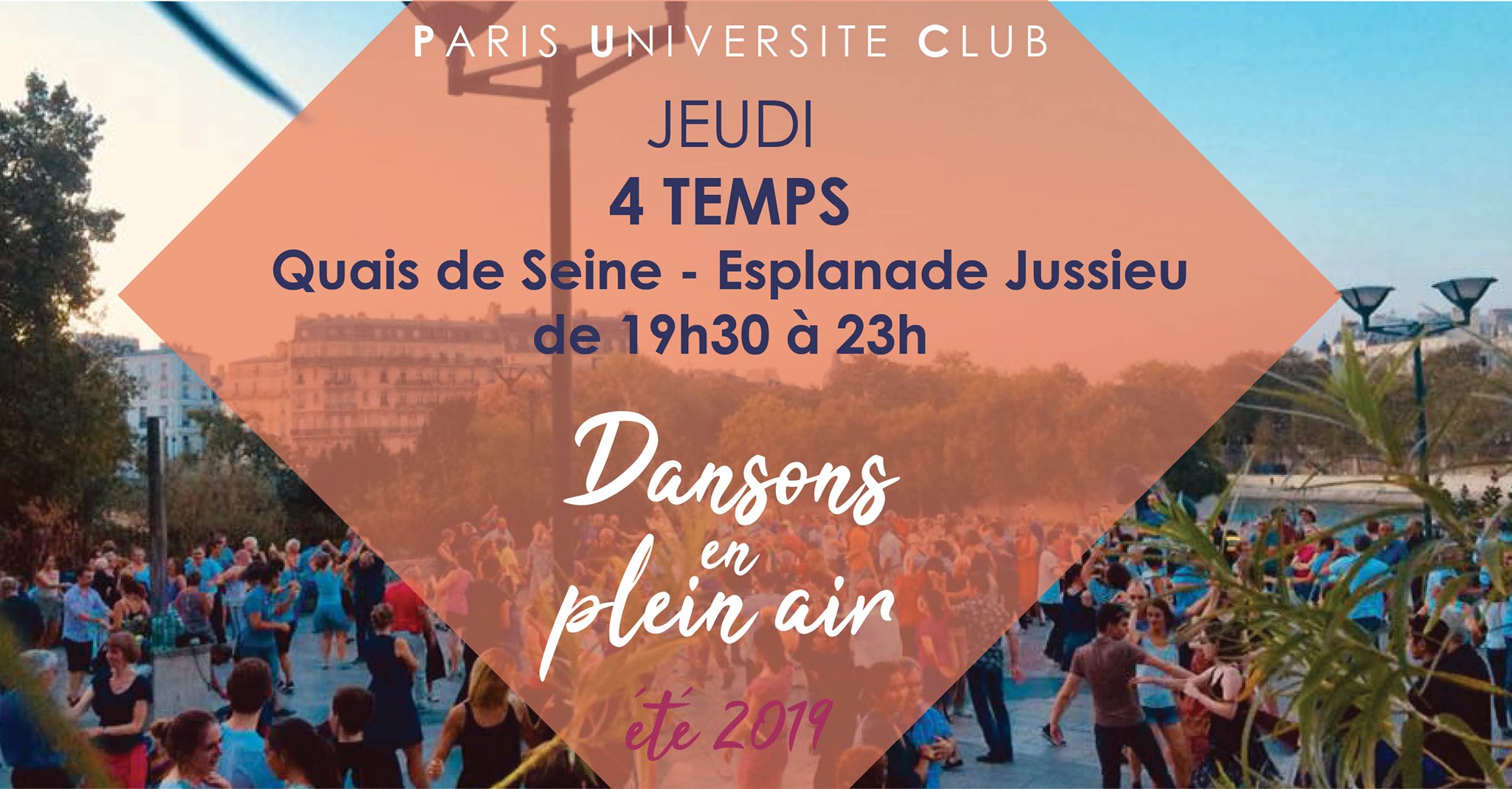 Soirée 4 TEMPS sur les Quais de Seine !