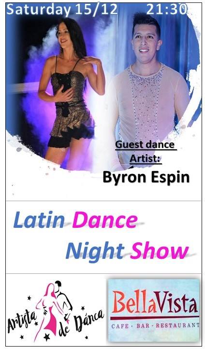 Latin Night hosting Byron Espin!