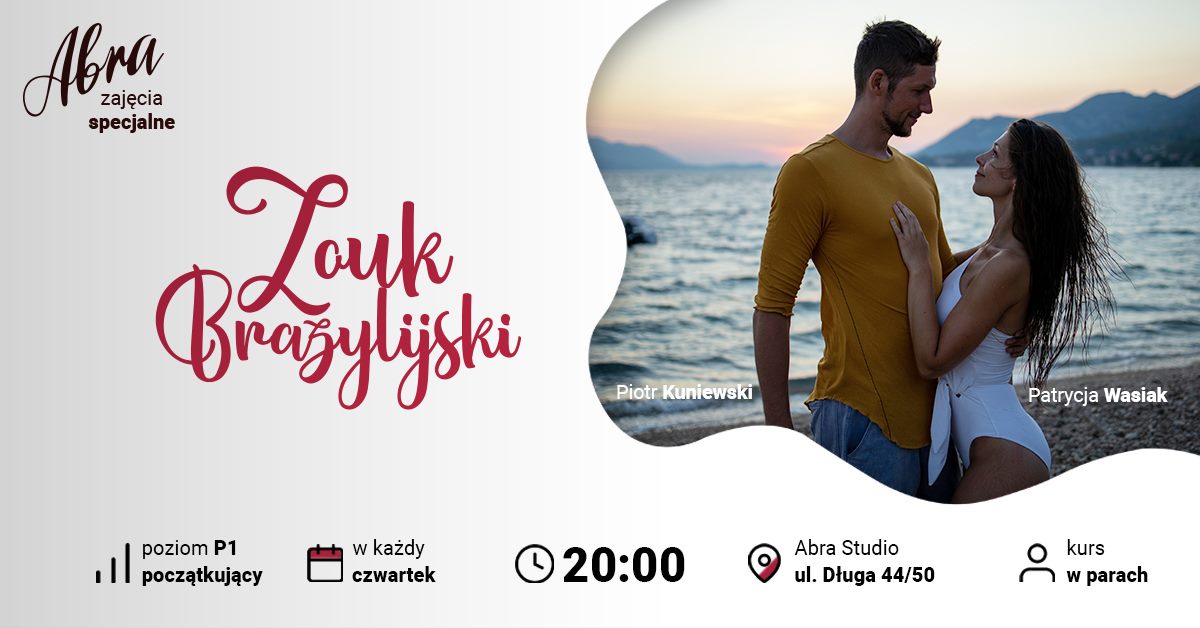 Zouk brazylijski dla początkujących z Piotrem i Patrycją