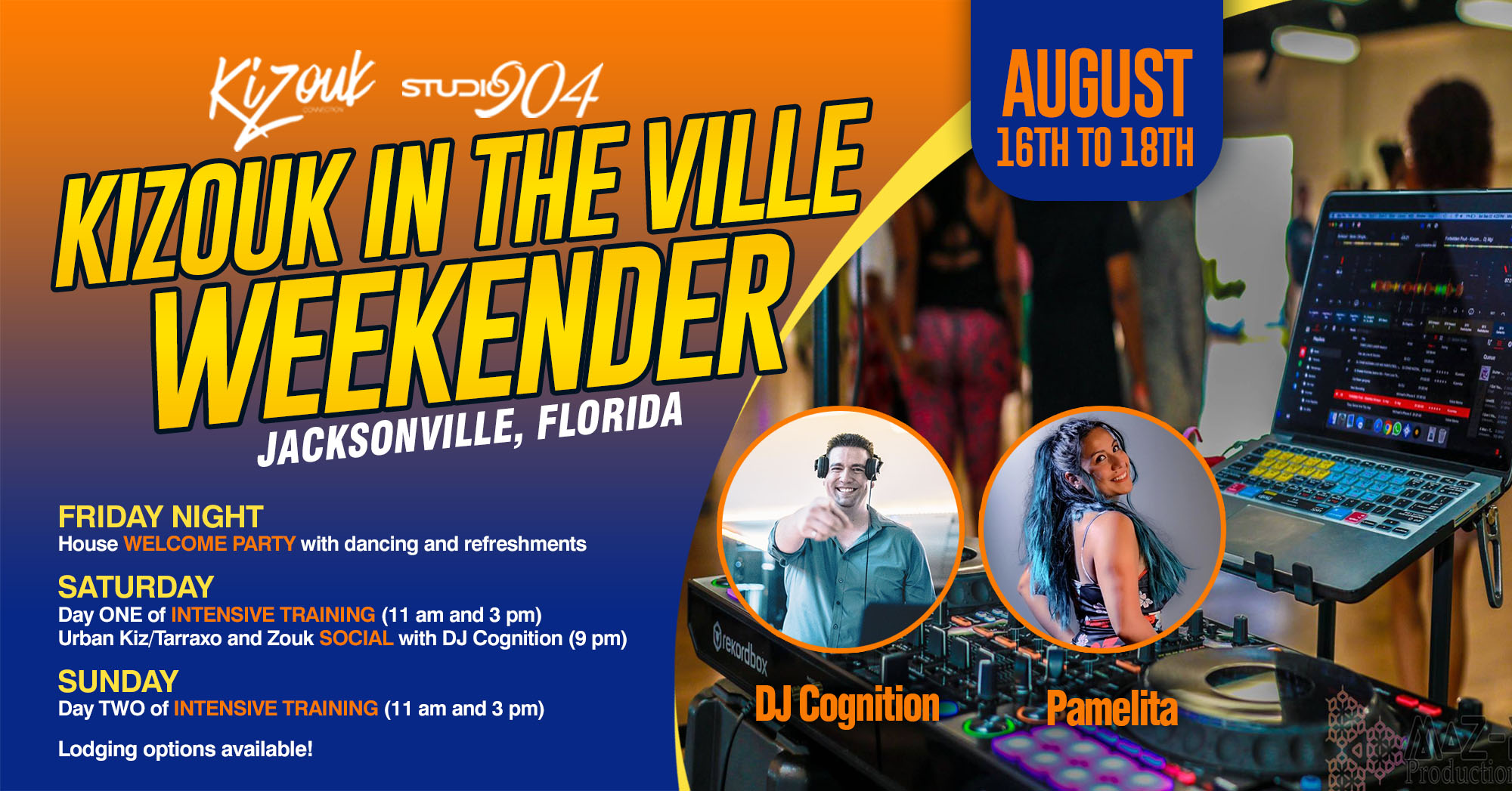 Urban Kiz(omba) Weekender with Pamelita I Kizouk in the Ville, Jacksonville