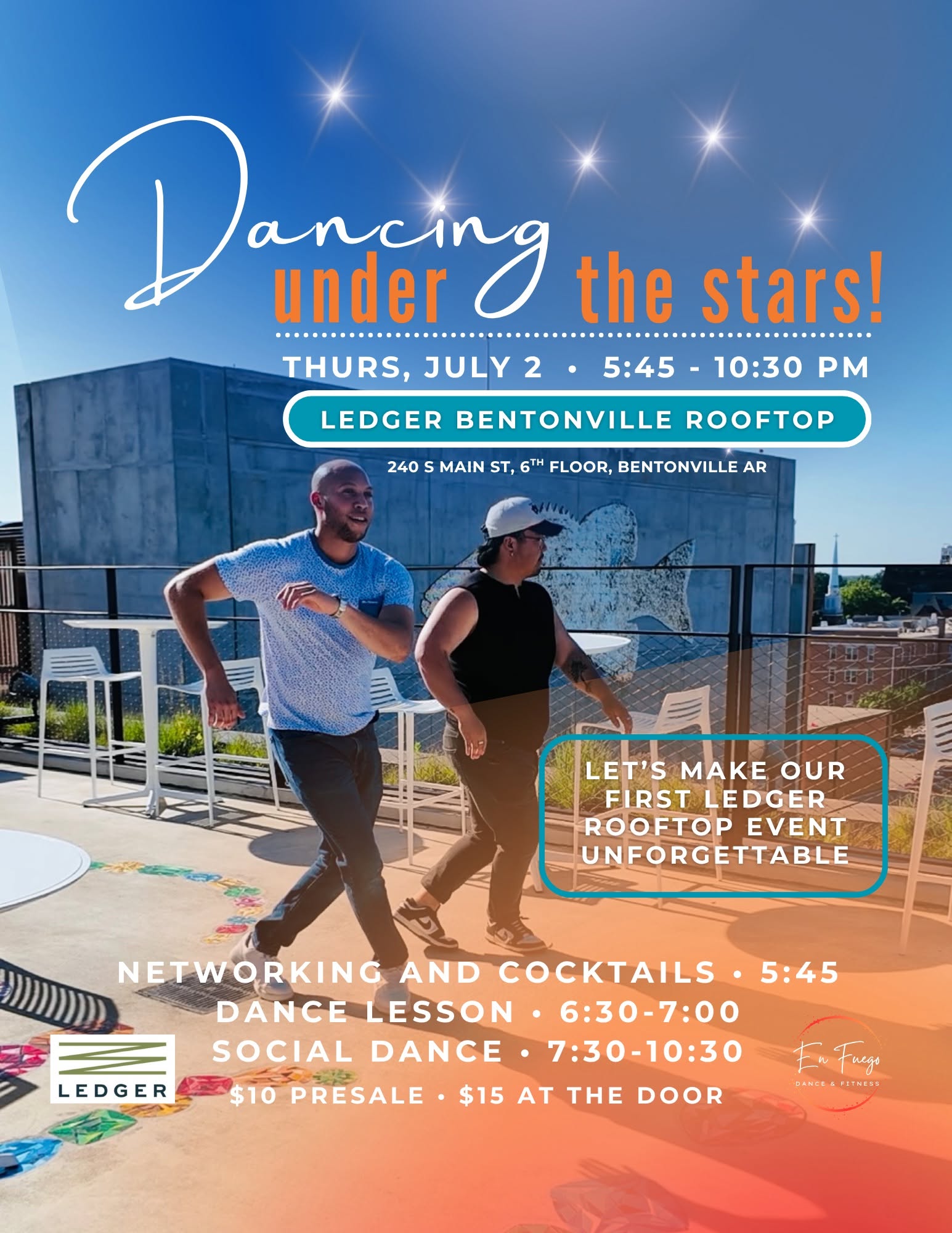 Dancing Under the Stars at Ledger Bentonville