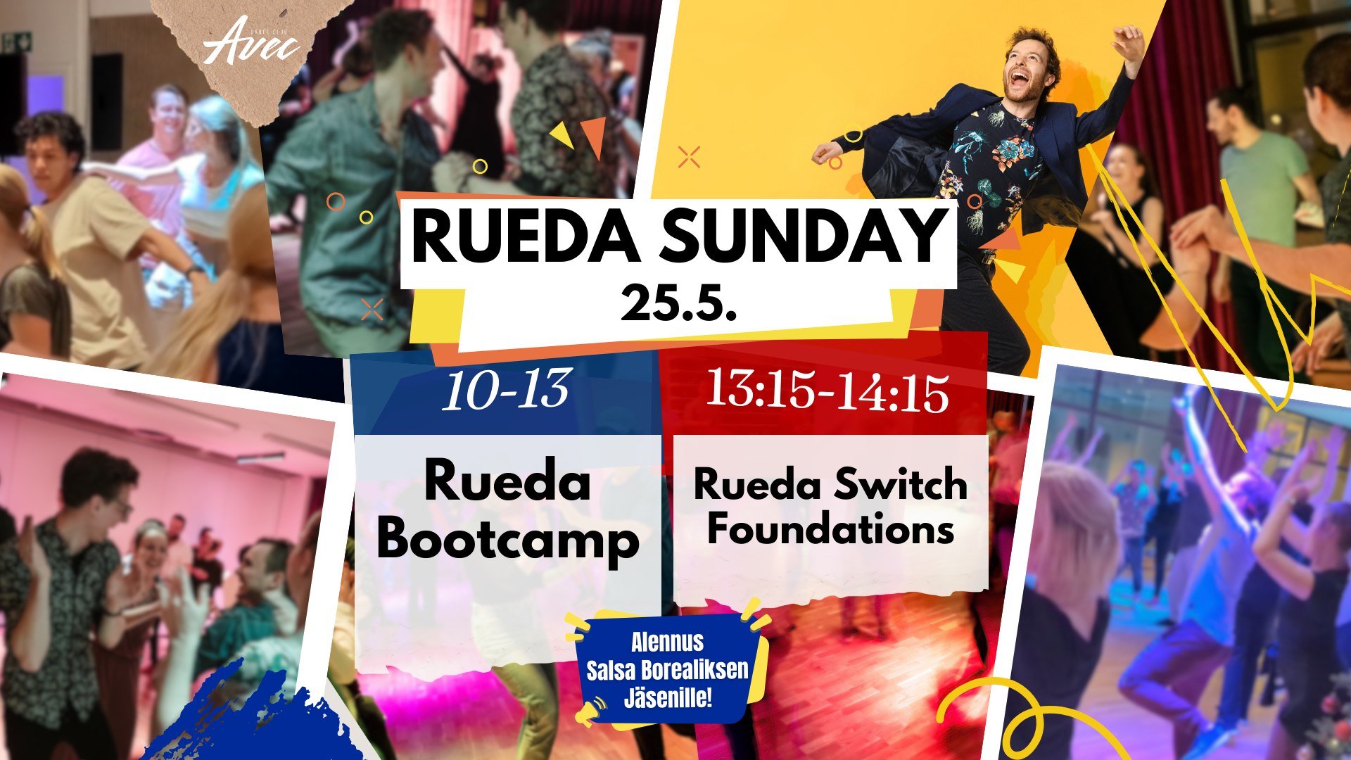 Rueda Sunday 25.5. Bootcamp + Switch