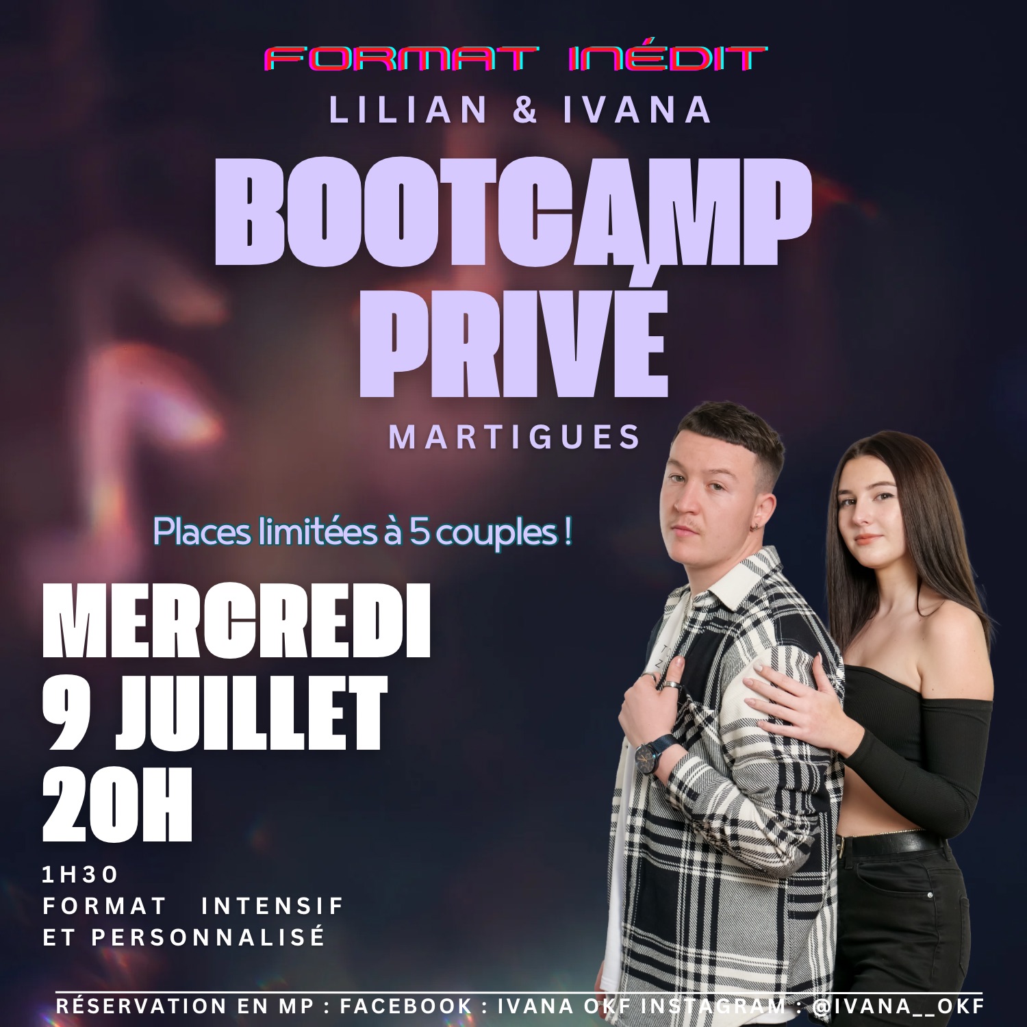 BOOTCAMP PRIVÉ - LILIAN & IVANA - MERCREDI 9 JUILLET