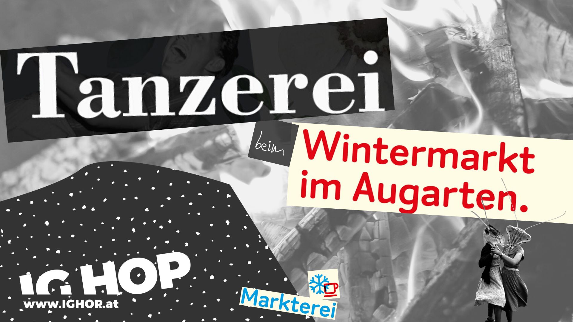 Tanzerei beim Wintermarkt im Augarten