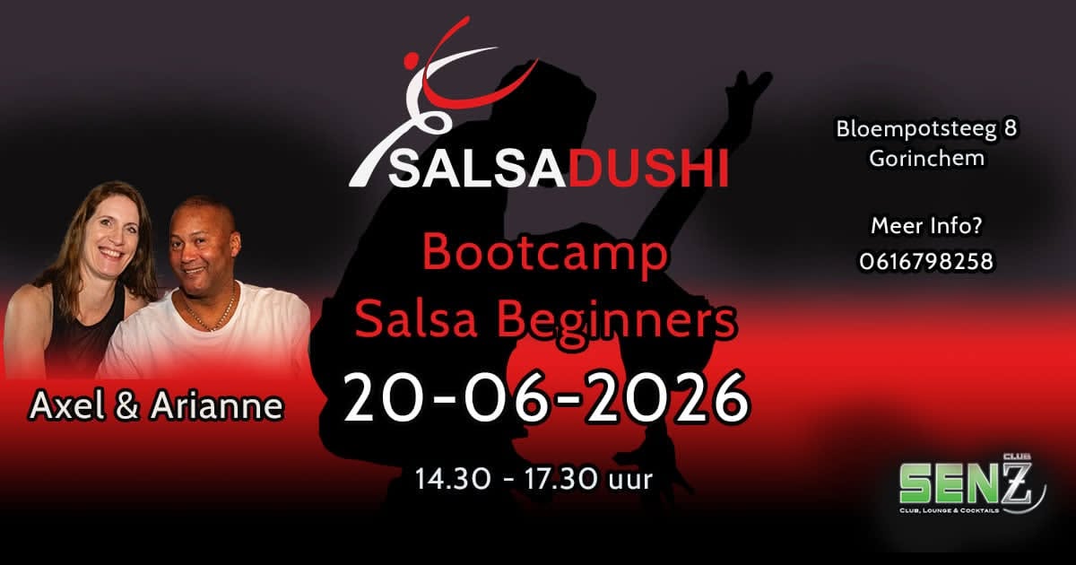 Bootcamp Salsa voor Beginners Zaterdag 20 Juni
