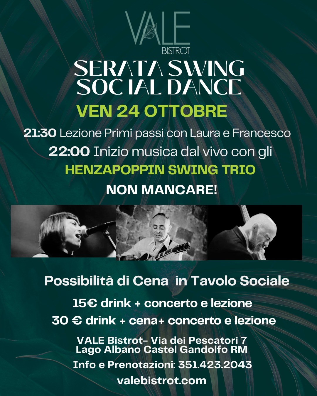 SWING SOCIAL DANCE NIGHT