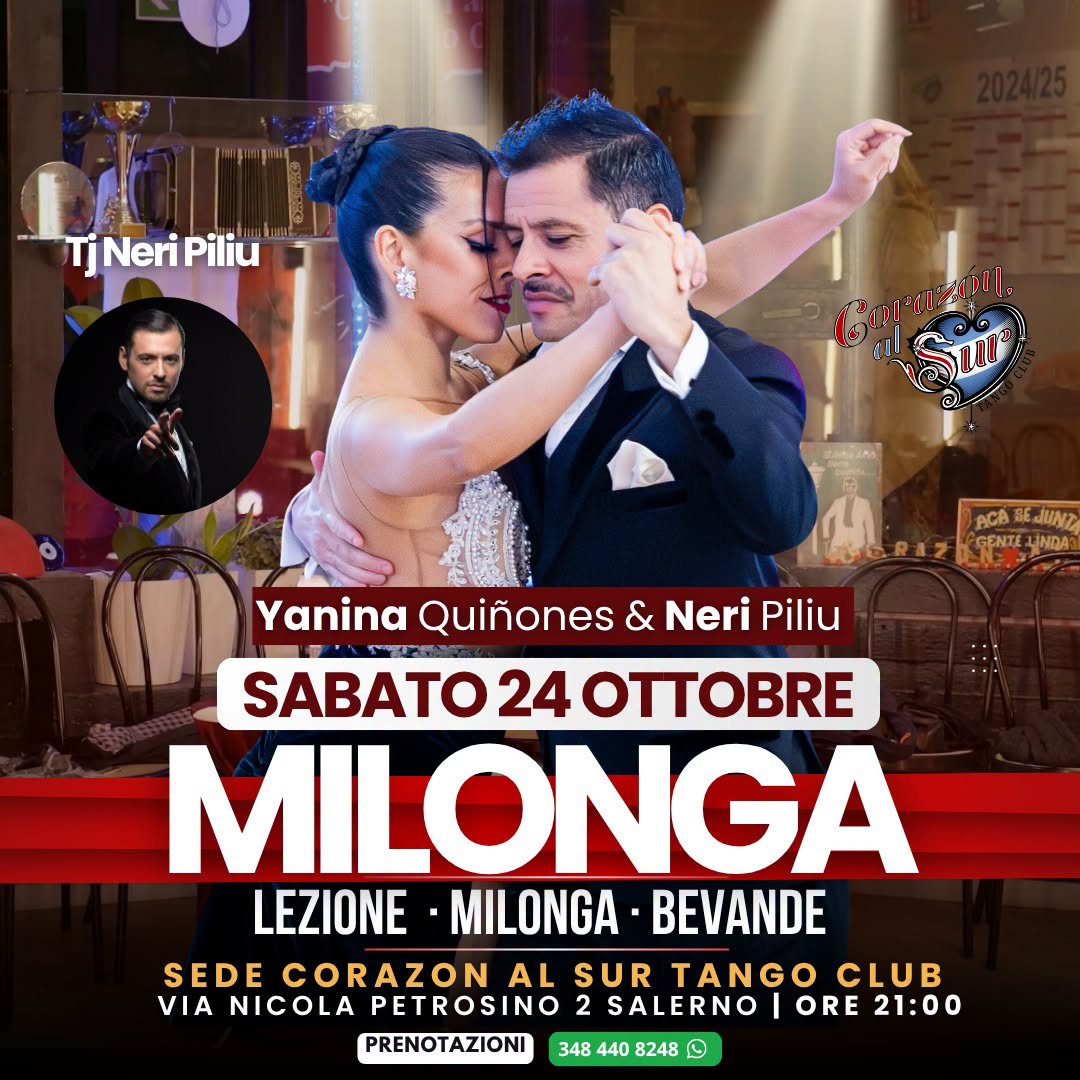 Milonga Argentina a Salerno