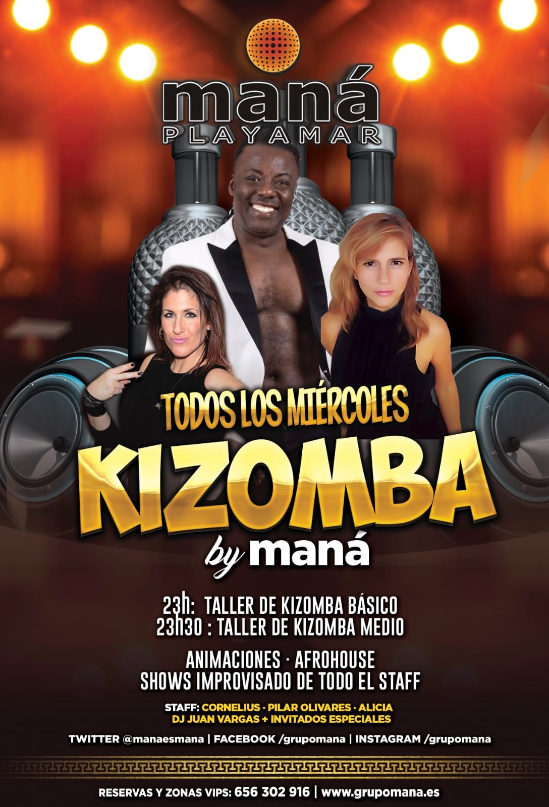 Kizomba By Maná, Miércoles 9 Enero
