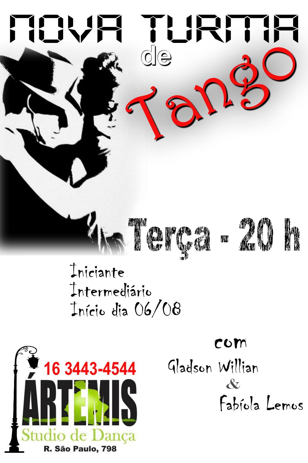 Quer aprender Tango?