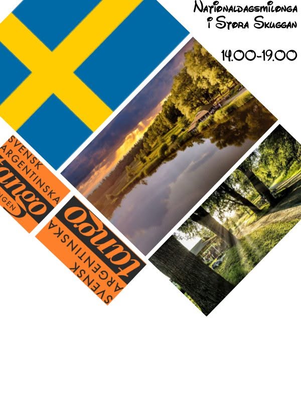 NATIONALDAGSMILONGA på Stora Skuggan med Agne och Giovanni!