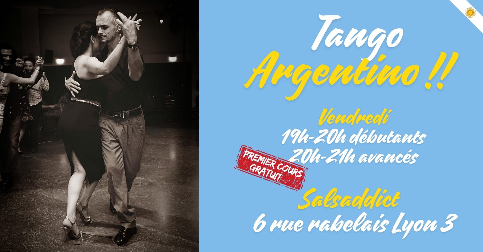 tango argentin. Découverte et perfectionnement