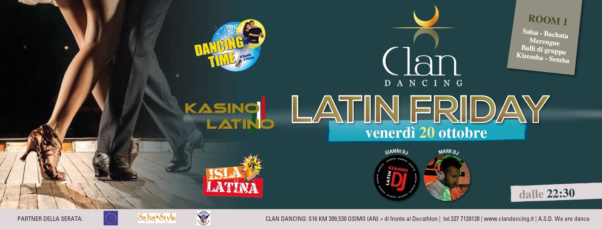Latin Friday - Kasinolatino Y Dancingtime - Ospite Isla Latina