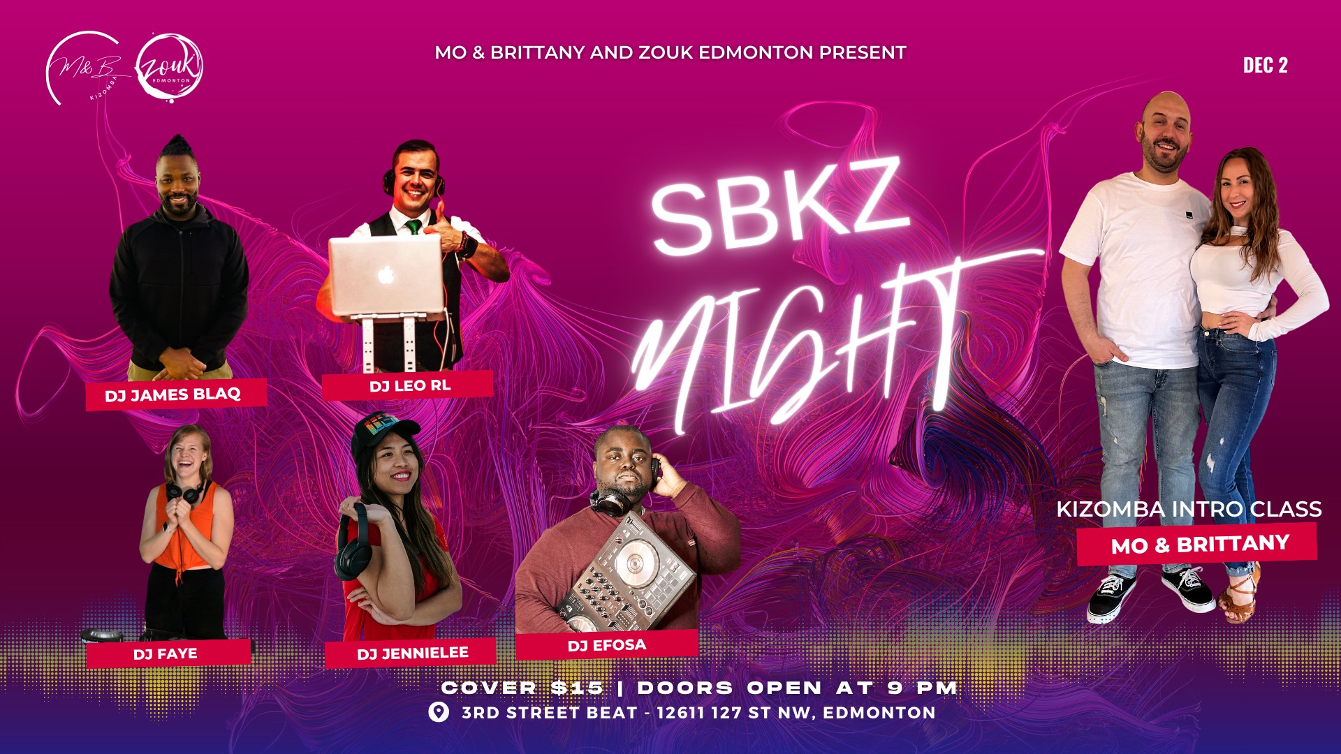 SBKZ Night: Three Rooms, Four DJs