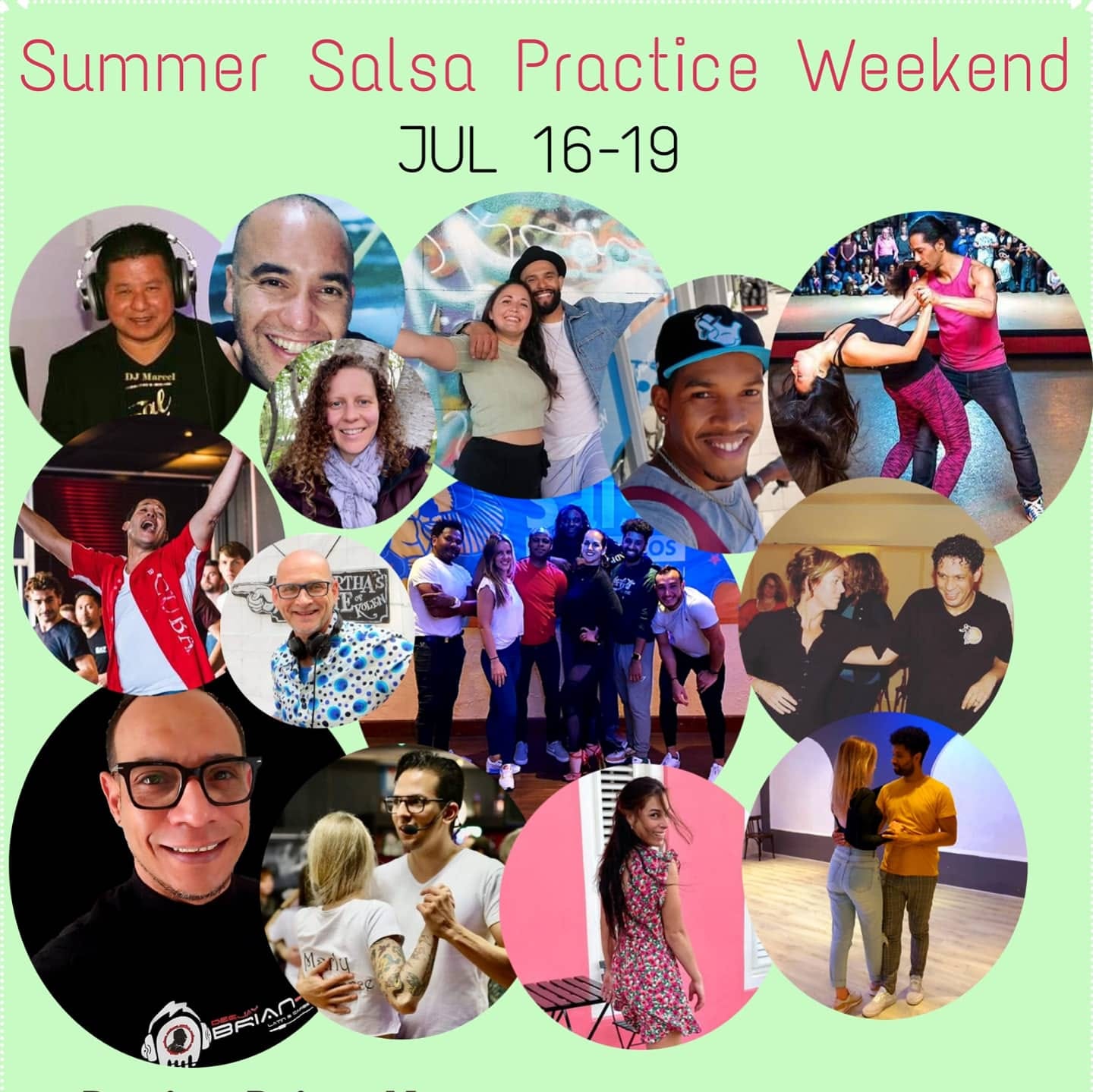 Sus&So Summer Salsa Practice Weekend
