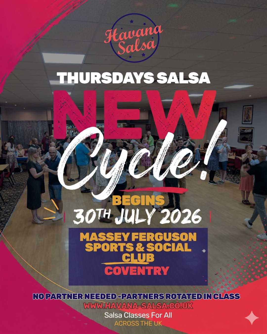 A brand-New SALSA CYCLE is officially launching and it’s tailor-made for absolute beginners!