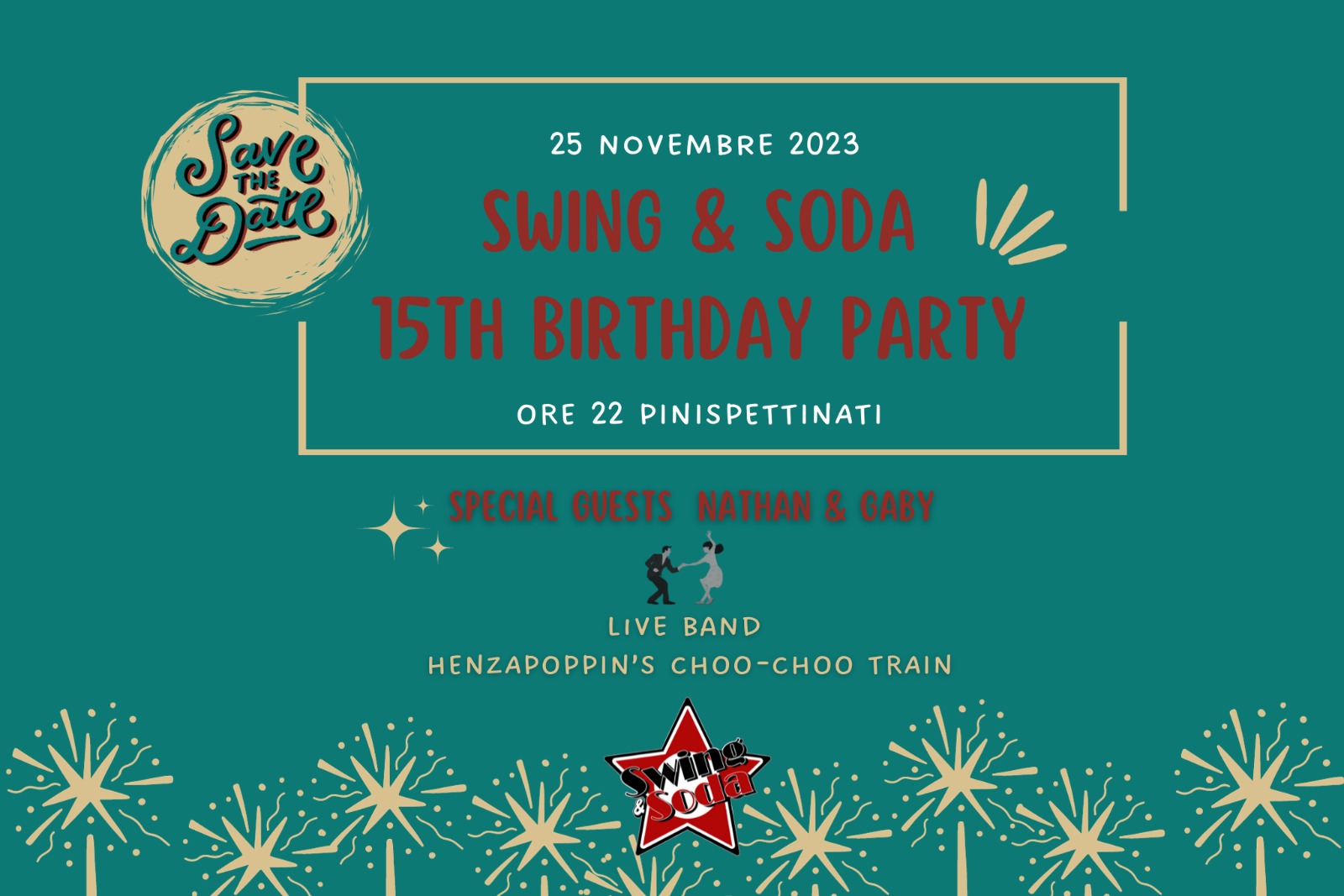 Swing Party with Nathan&Gaby + 15th Birthday