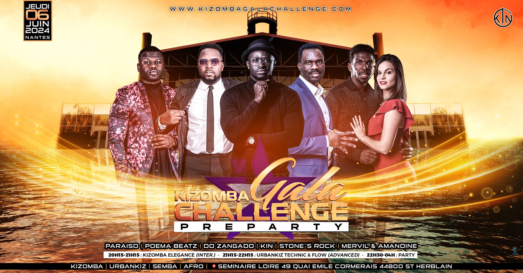 Pre-party Kizomba Gala Challenge Festival - Gold Edition