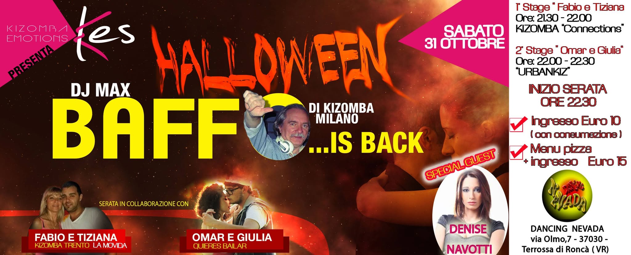 Halloween con Dj Max Baffo