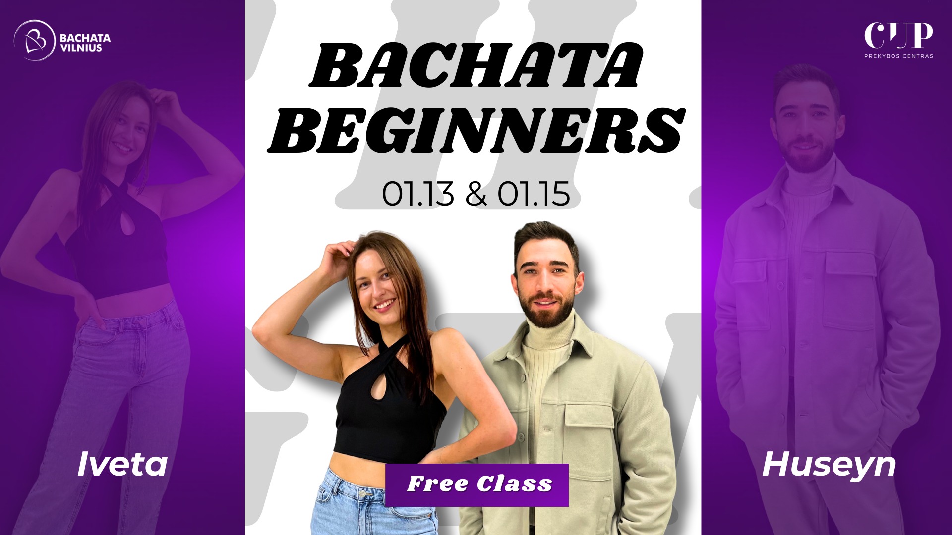 NEMOKAMOS Bachata pamokos 💜 Nauja pradedančiųjų grupė 💜
