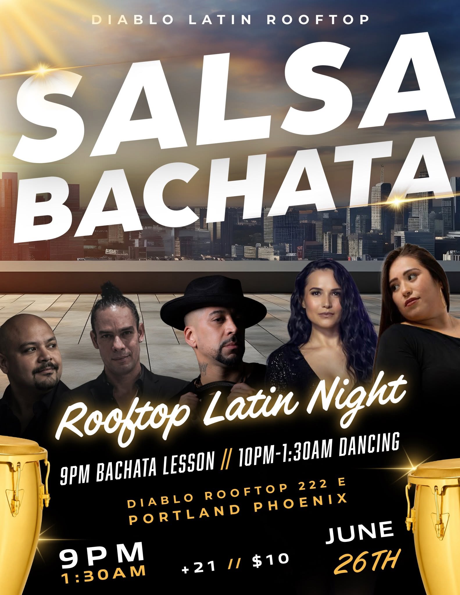 Diablo Latin Rooftop: Friday Latin Night!