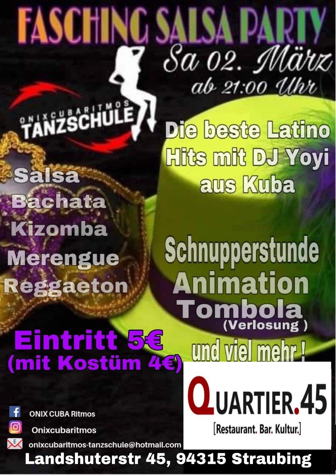 FASCHING SALSA PARTY