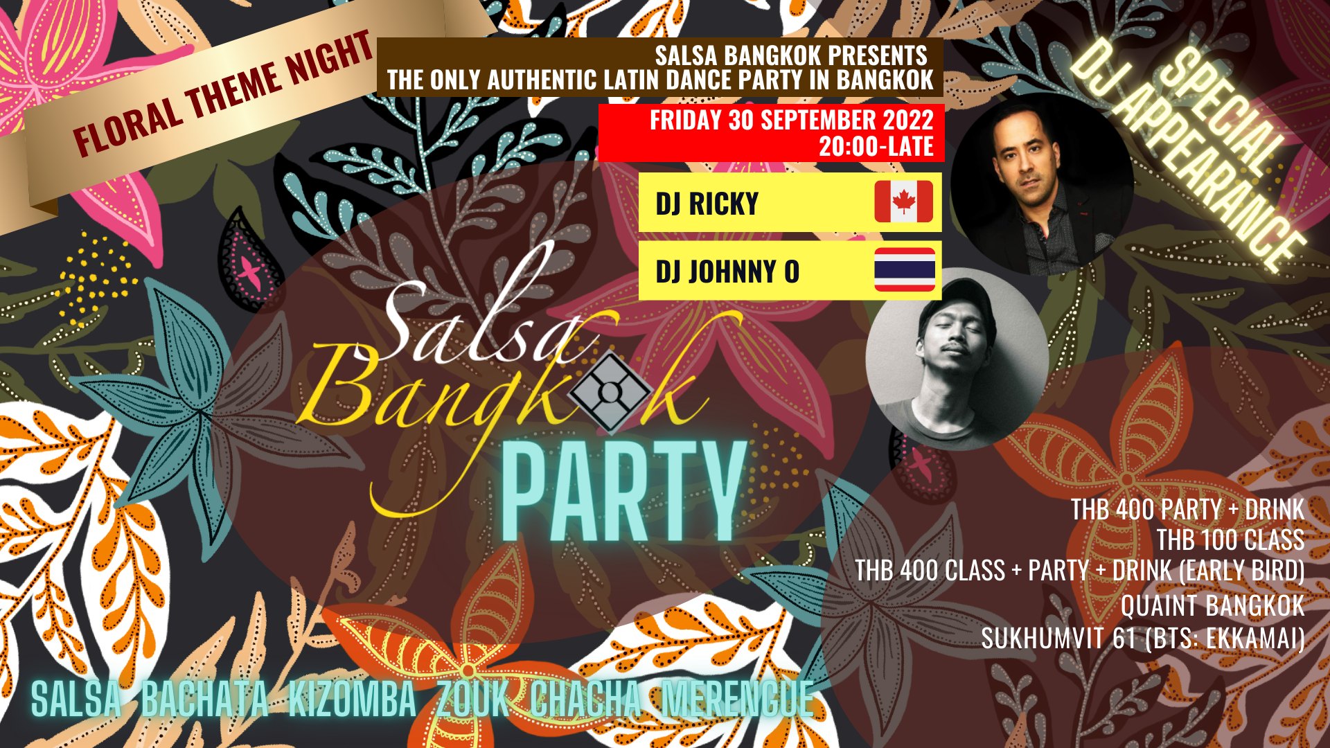 SALSA BANGKOK PARTY - September 2022