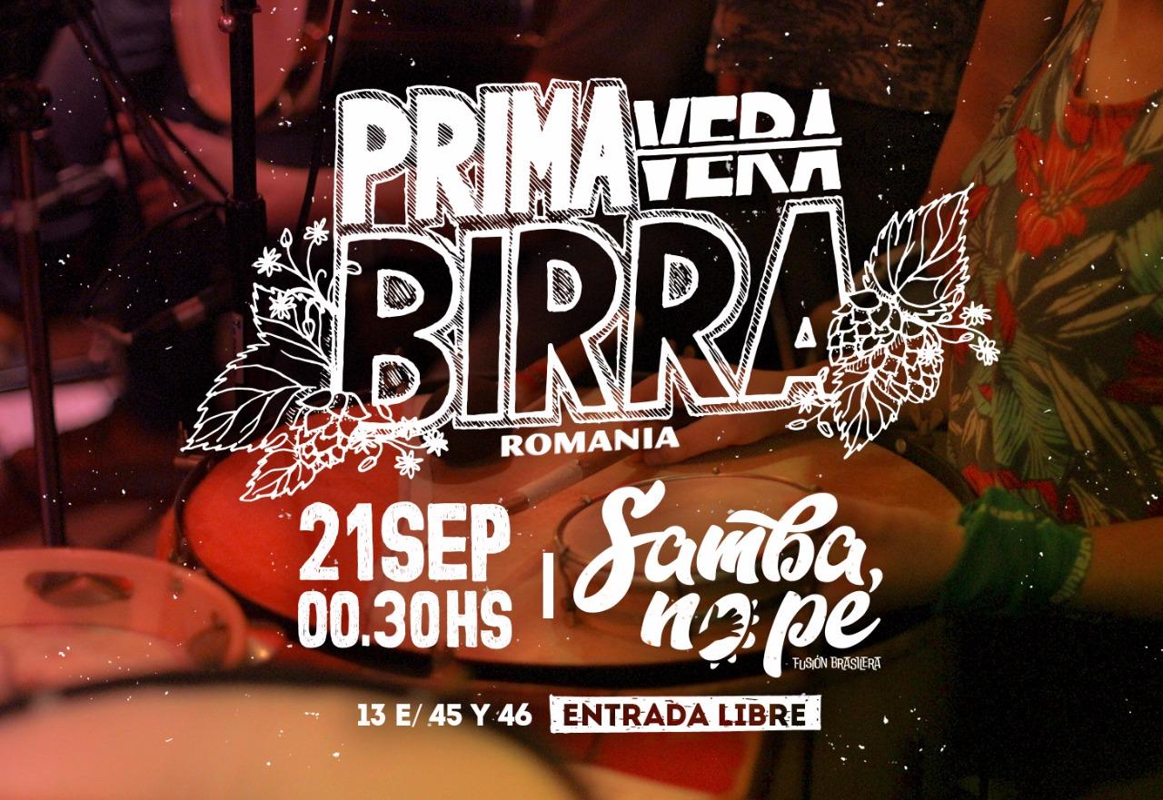 PrimaBirra en Romania con SAMBA no PÉ
