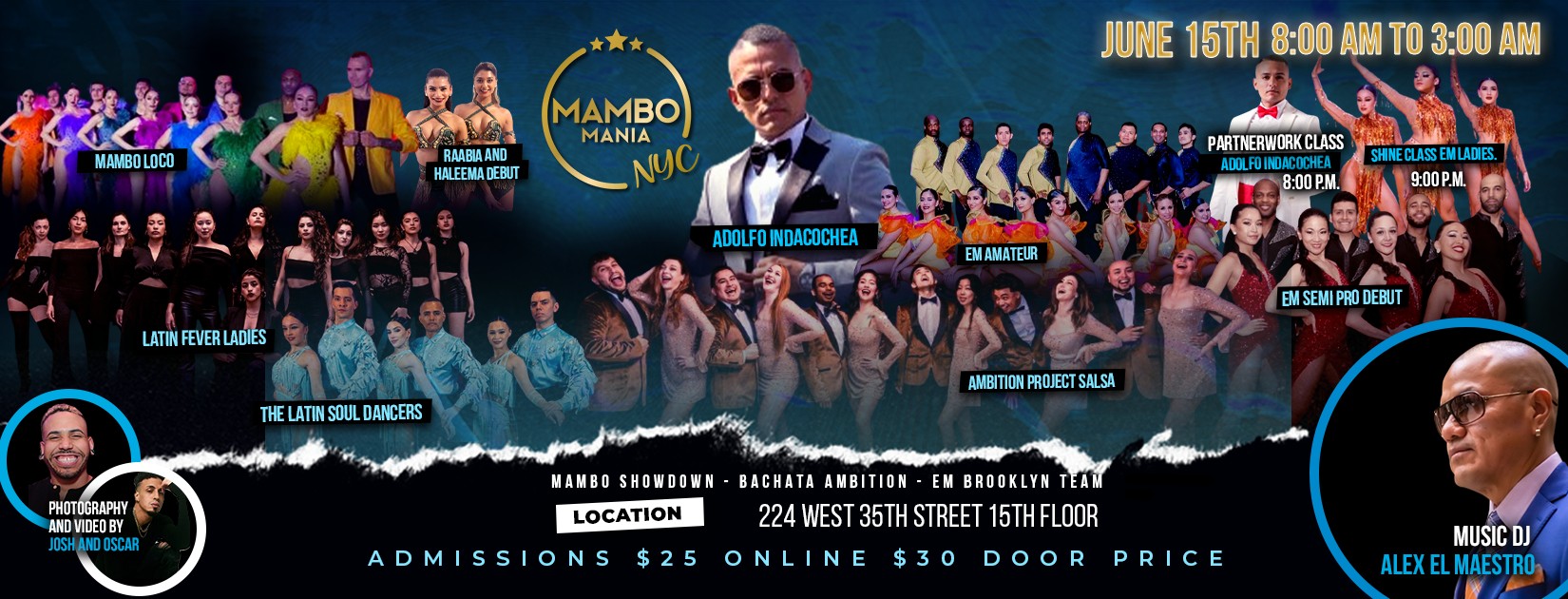 MAMBOMANIA NYC JUNE 15TH
