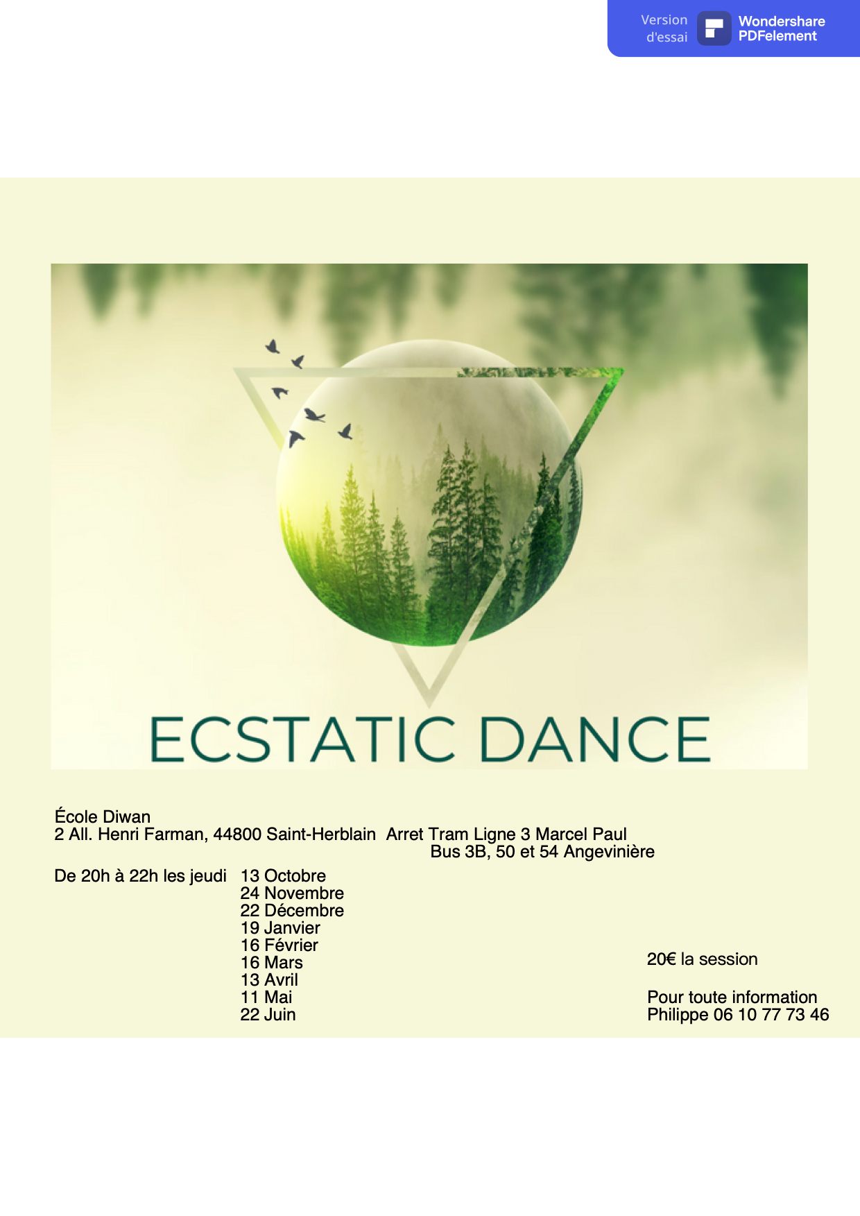 Session d'Ecstatic Dance