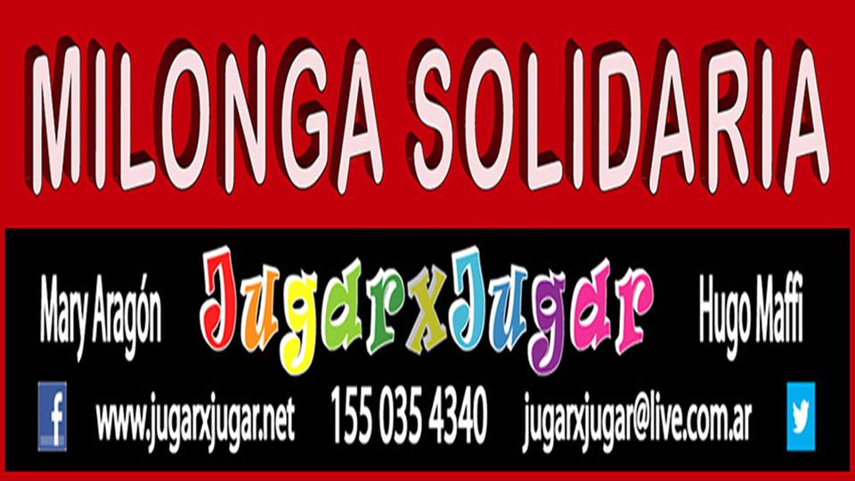 Milonga Solidaria JugarxJugar